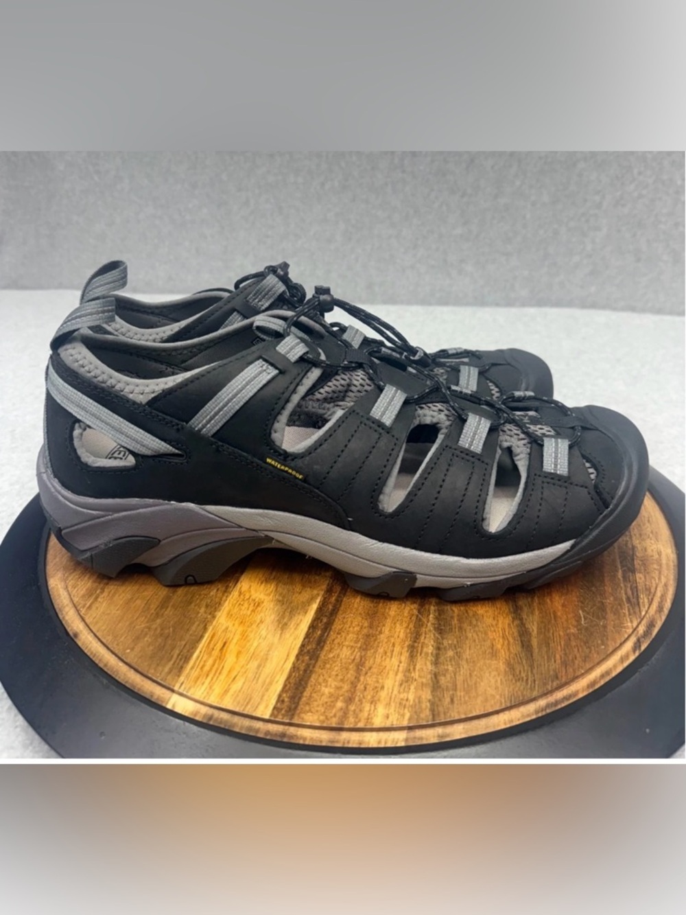 Keen Arroyo II Black Gray Hiking Sandals Shoes Men's Size 15